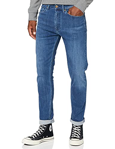 Kings of Indigo Herren John Slim Jeans, Blau (MYLA MID Worn 4025), W29/L32 (Herstellergröße:29/32)