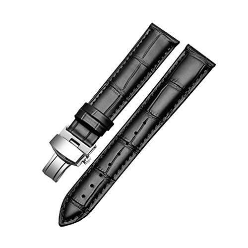 Leder Uhrenarmbänder 12mm-20mm Ersatzband für Männer und Frauen Uhren Zubehör, 20mm