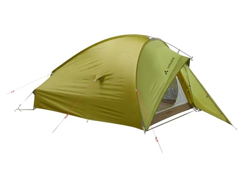 VAUDE 2-personen-zelt Taurus 2P, 2 Personen Kuppelzelt für Camping oder Wandertouren, leicht aufzubauen, mossy green, one Size, 114981480