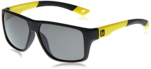 bollé Unisex – Erwachsene Brecken Floatable Sonnenbrillen Large, Black Yellow Matte