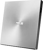 ASUS ZenDrive U9M Ultra Slim Type C kompatibel mit Windows und Mac OS Silver + Internet Security Kaspersky