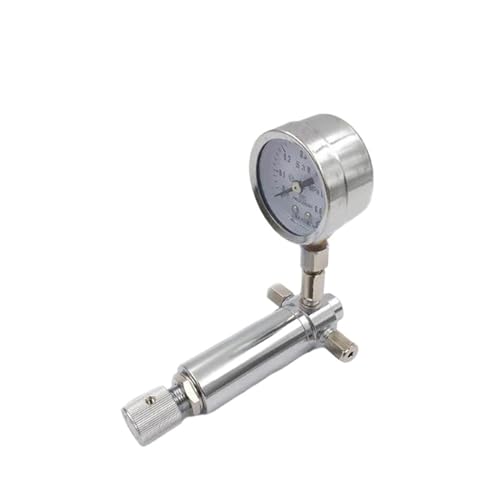 1pc Druck Reduzierung Ventil for Chromatographen Pneumatische Ventil Druckregler Minderer Analytische Sensor 2/3/4/6/8 rohr (Color : Connect 8mm PU tube)
