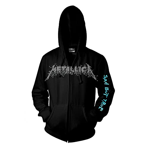Unbekannt Metallica SAD BUT True Zip-Jacke/Reißverschlussjacke S