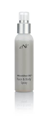 MicroSilver BG Face & Body Spray - für empfindliche oder unreine Haut jeden Alters - Meerwasser, Silber, Panthenol, Kürbiskernextrakt - 100ml
