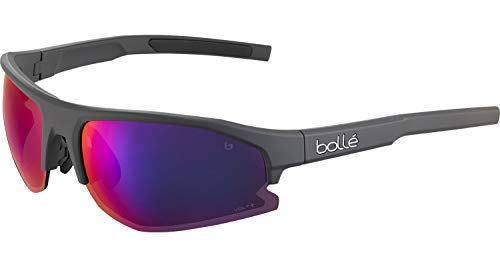 bollé Unisex Bolt 2.0 Sonnenbrille, Titanio Mate, L