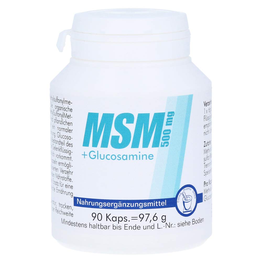MSM 500 mg + Glucosamine Kapseln