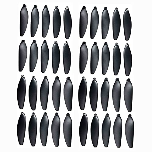 LILYY Zubehör für Drohnen 40pcs for SG907MAX RC Drone Propeller Blades Maple Leaf for SG907-MAX Quadcopter Accessories Brushless Motor Parts (Color : 40pcs)