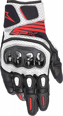 Alpinestars SP X Air Carbon V2 Motorradhandschuhe Schwarz/Weiß/Rot L