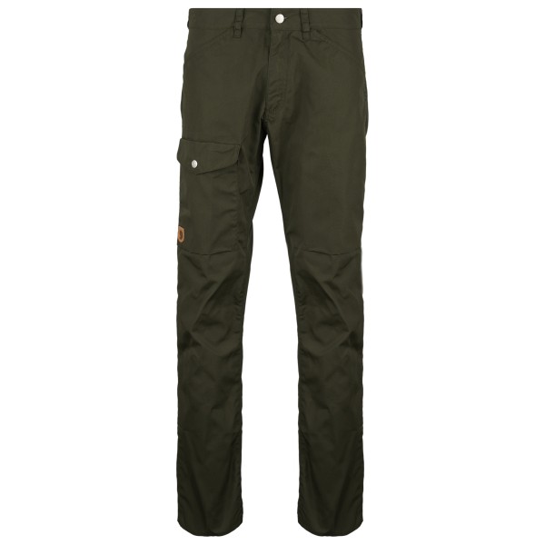 Fjällräven - Greenland Jeans - Jeans Gr 58 - Long - Fixed Length schwarz/oliv