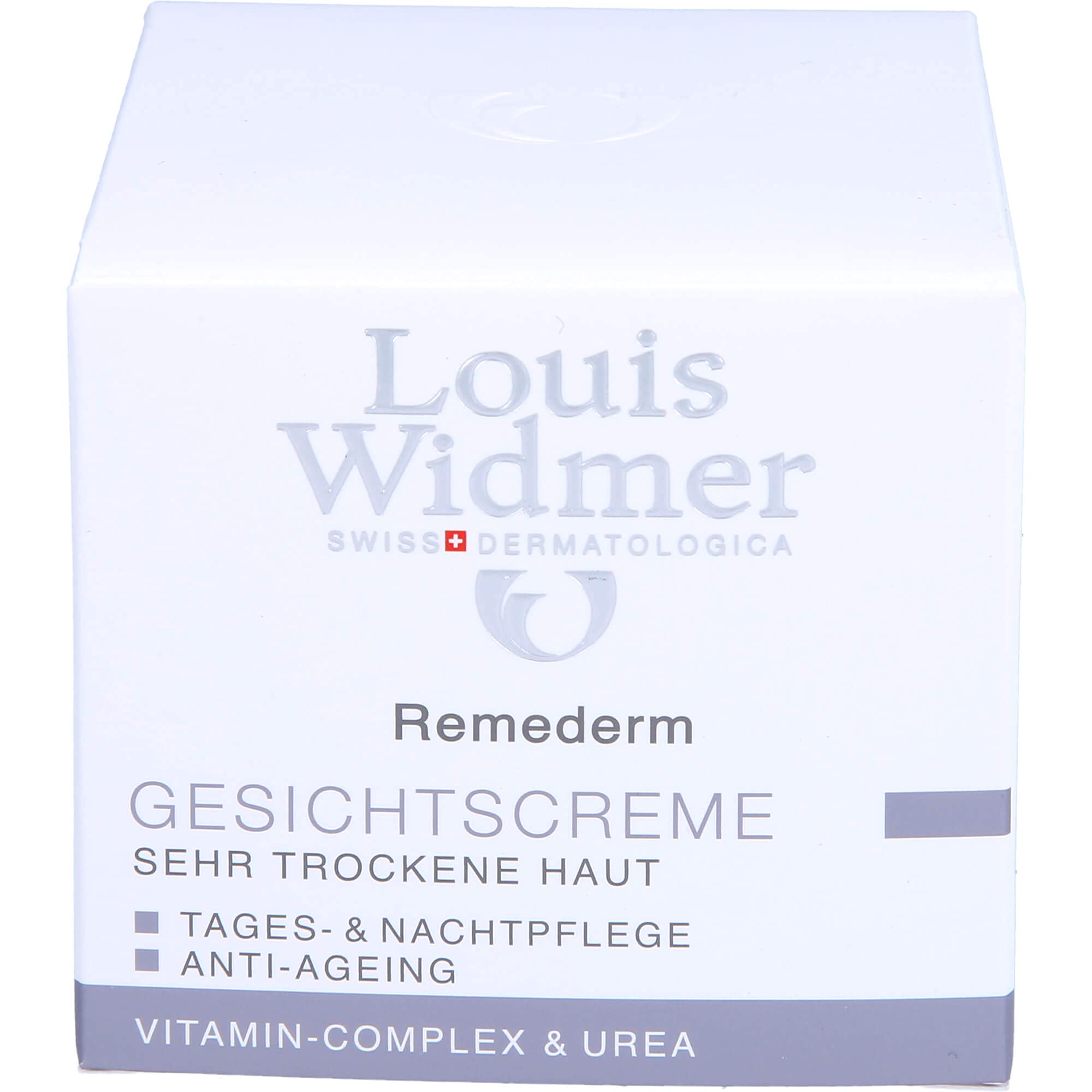 Louis Widmer Remederm Gesichtscreme Tages-Und Nachtpflege Leicht Parfuemiert, 50Ml , 50 Ml (1Er Pack)