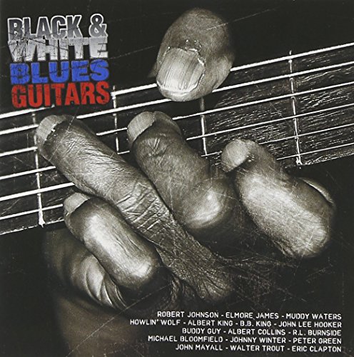 Black and White Blues Guitars