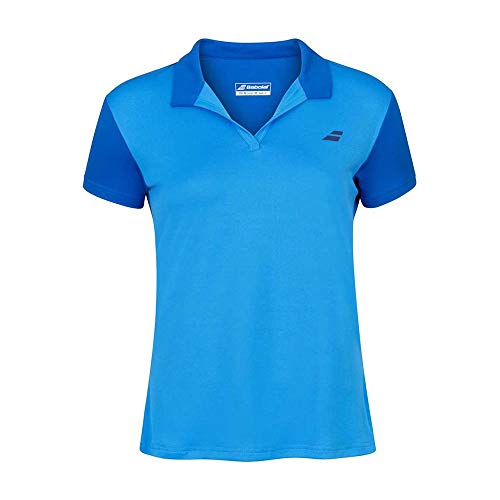 Babolat Damen Play Polo Women, blau (Blue Aster), M