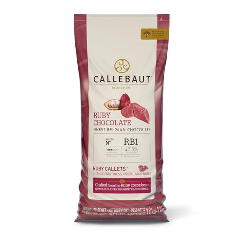 Ruby - Rosa Schokolade (47,3%), Callets Couverture, 10kg, Callebaut, 10 kg