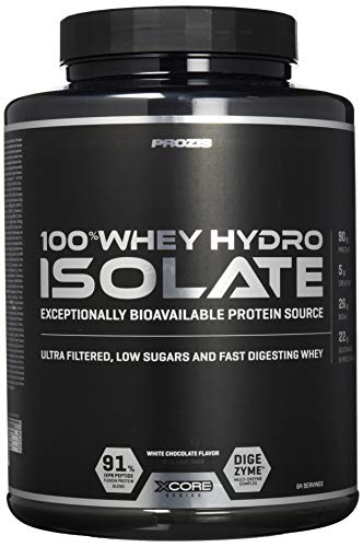 Prozis 100% Whey Hydro Isolate SS 2000 g White Chocolate, 2325 g