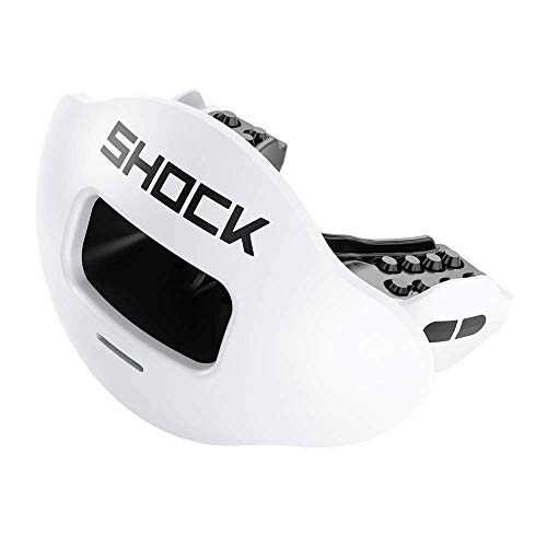 Shock Doctor 3300 Max Air Flow Lipguard, 350201, WHT/BK, One size (6yrs +)