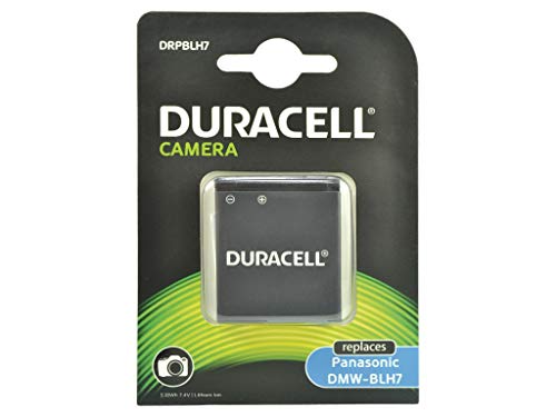 Duracell Ersatzakku für Panasonic DMW-BLH7E Kamera, Schwarz