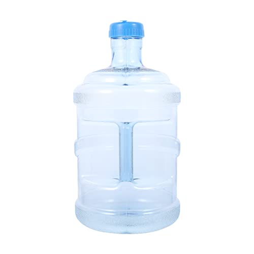 LIOOBO Wasserkanne 5l Mineralwasserflasche für Camping Wandern Outdoor Sport tragbare Plastikflasche mit Tragegriff leicht