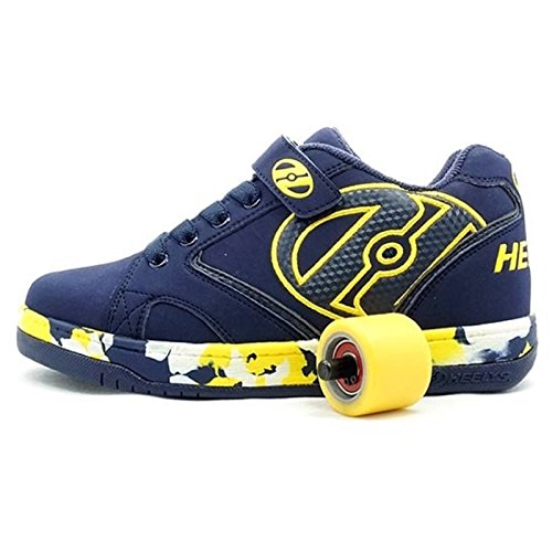Heelys Jungen Skate-Schuhe, Navy Yellow - Größe: 36.5 EU