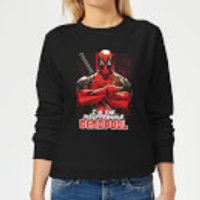 Marvel Deadpool Crossed Arms Damen Pullover - Schwarz - M - Schwarz