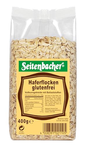 Seitenbacher Haferflocken I grossblättrig I ganz I zart I glutenfrei I (10x400g)