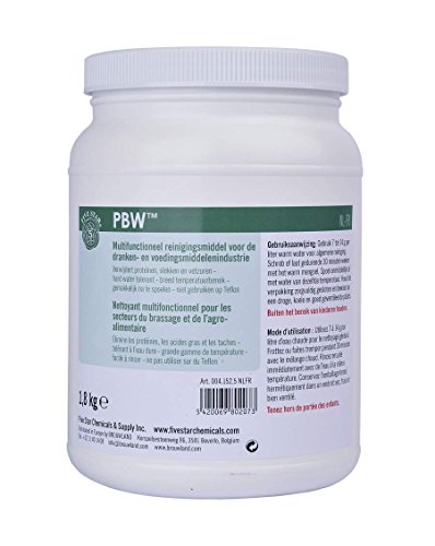 1,8kg - FIVE STAR - PBW - Multifunktionelles Reinigungsmittel für die Nahrungsmittel- und Getränkeindustrie