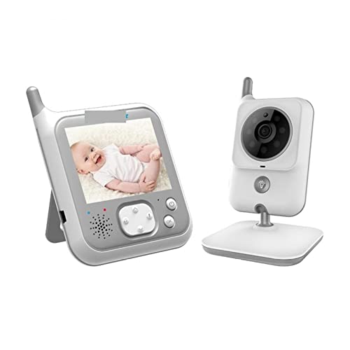 SHANG-JUN Vb607. Video-Baby-Monitor Wireless 3,2 Zoll LCD Audio Talk Nachtsichtüberwachungsüberwachungskamera Babysitter Baby Monitor Fürs Kleinkind