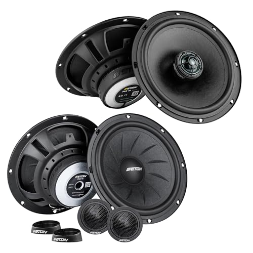 Mediadox Eton Front/Heck 16,5cm/165mm Auto Lautsprecher/Boxen/Speaker Komplett-Set kompatibel für Hyundai I