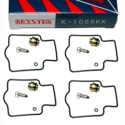 4X Keyster K-1055KK Vergaser Reparatursatz für Kawasaki ZX-10 1000 B Tomcat 1988-1990