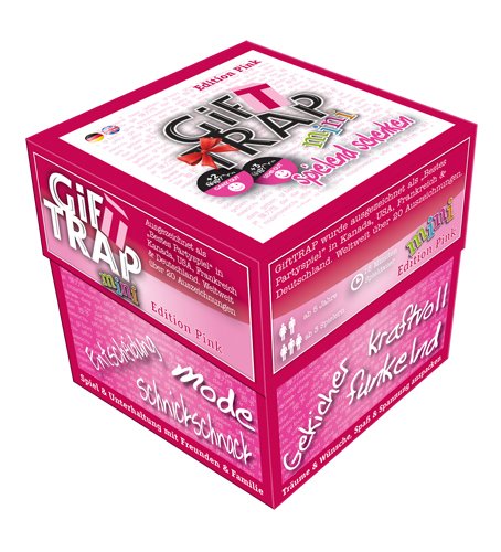 Heidelberger Spieleverlag HE306 - Gift-Trap Mini, rosa