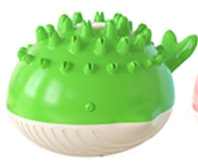 Kleines Krokodil Wasser Spray Spielzeug Molar Spielzeug schwimmendes Spielzeug Hundespielzeug Haustier Spielzeug (grün)