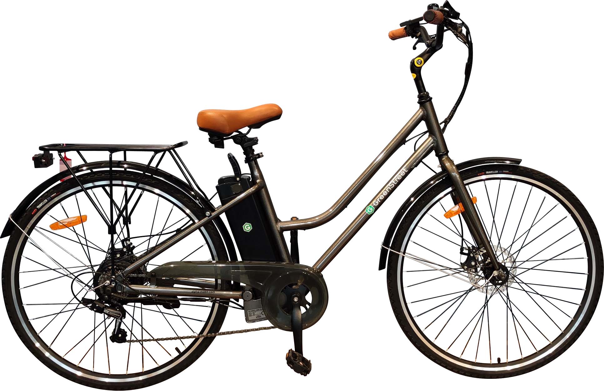 GreenStreet E-Bike "Damen GS3", 7 Gang, Shimano, Heckmotor 250 W, innerhalb der StVZO