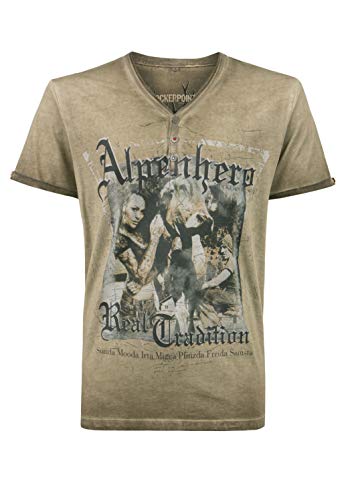 Stockerpoint Herren Alpenhero T-Shirt, Sand, XL