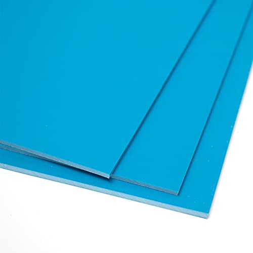 Artway - Polymerplatten für Linoldruck - Größe A4 und A3 - Blau - A2-3 Stück