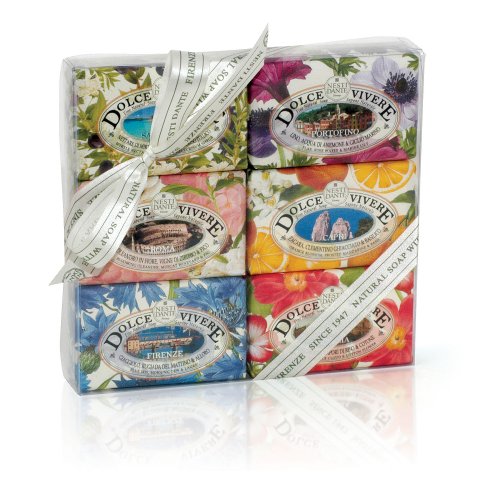 Nesti Dante Dolce Vivere Soap Set, 6er Pack (6 x 150 g)