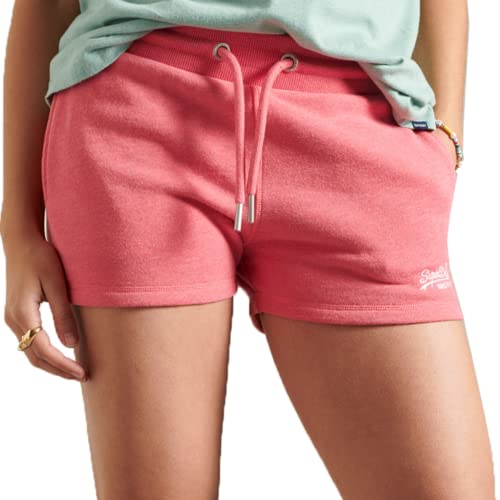 Superdry Womens W7110219A Casual Shorts, Coral Marl, M
