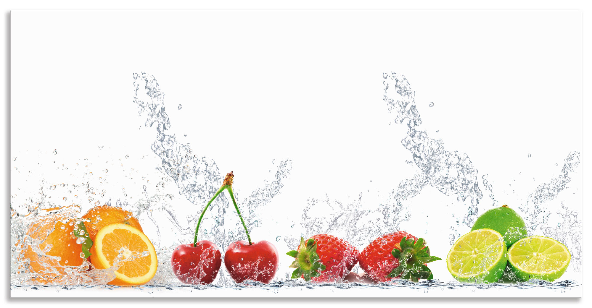Artland Küchenrückwand "Fruchtig erfrischend gesund Fruchtmix", (1 tlg.)