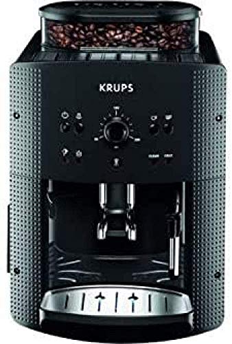 Krups, Espressomaschine EA 810B, 1,7 l, Farbe Schwarz, Kaffeevollautomat, freistehend, integriertes Mahlwerk, 1.450 W, Titan