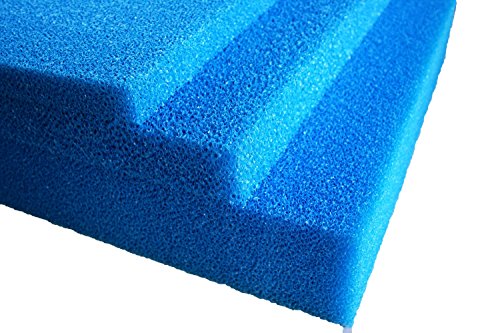 Pondlife Teich - Filterschaum/Filtermatte blau 100 x 100 x 3 cm mittel PPI20