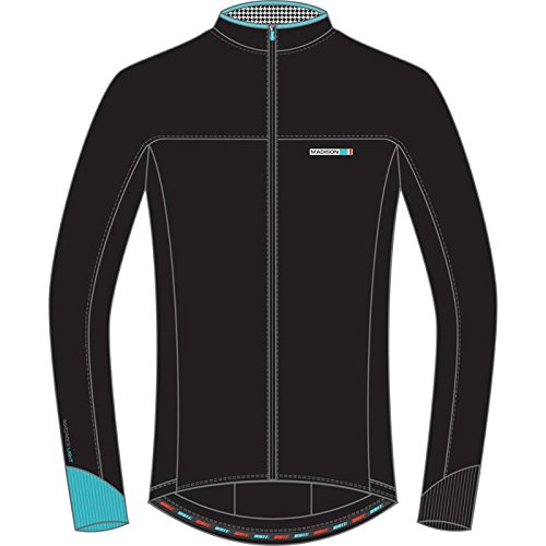 Madison Roadrace Light Men's Long Sleeve Jersey Herren XL Curaco schwarz/blau