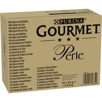 Jumbopack Gourmet Perle 96 x 85 g - Fisch-Mix in Sauce