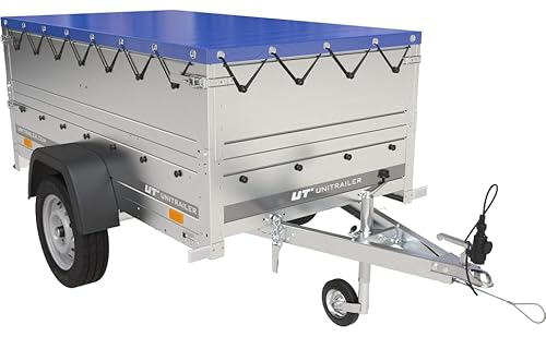 GARDEN TRAILER 200 KIPP | Kippbarer Pkw Anhänger 750 kg mit Bordwänden
