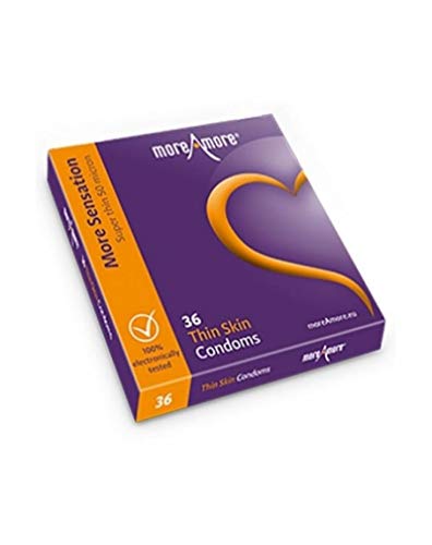 MoreAmore E29095 Kondom dünne Haut, 120 g
