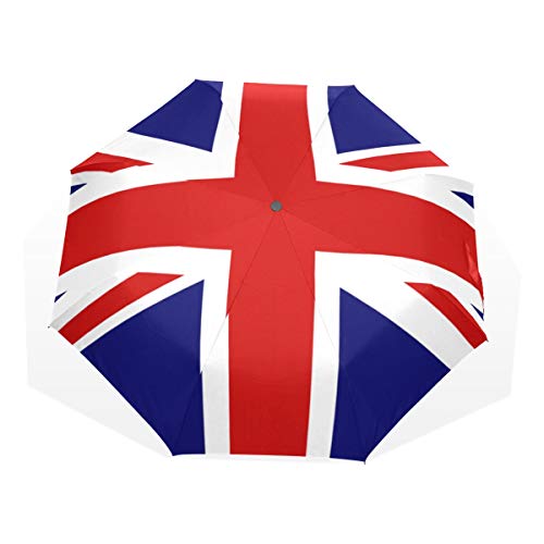 ISAOA Automatischer Reise-Regenschirm,kompakt,faltbar,Mode-niedliches stilvolles personalisiert,Winddicht Stockschirm,Ultraleicht,UV-Schutz,Regenschirm für Damen,Herren und Kinder