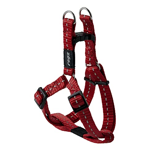 Rogz Reflektierendes Hundegeschirr, verstellbar, für kleine Hunde, passendes Halsband und Leine erhältlich