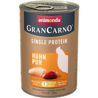 Sparpaket Animonda GranCarno Adult Single Protein 24 x 400 g - Huhn Pur