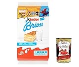 6x Kinder Ferrero Brioss Kuchen mit Milch italienisch classic Frühstück brioche kekse 10x30g + Italian Gourmet polpa 400g