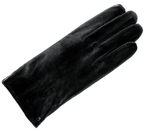 Roeckl Herren Klassiker Fleece Handschuhe, Schwarz (Black 000), 9.5