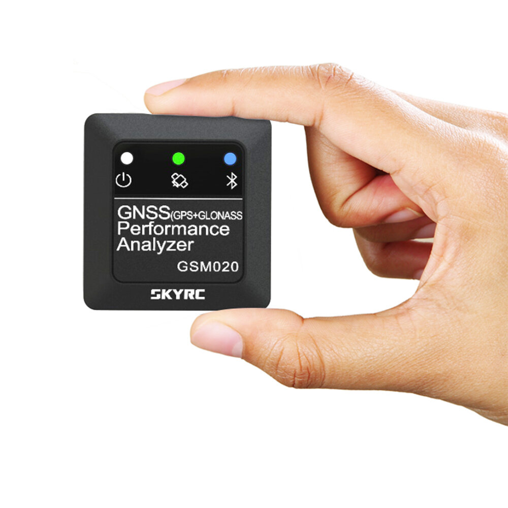 SKYRC GSM020 GNSS Leistungsanalysator Power Bluetooth APP GPS Geschwindigkeitsmesser für RC Auto Hubschrauber