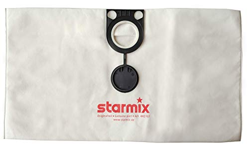 Starmix 442761 Filterbeuten Vlies (5 Stück, doppellagig, Inhalt 30-35 Liter, für NSG-/NTS-/HS-/GS und ISC-Serie) FBV rd 30-35
