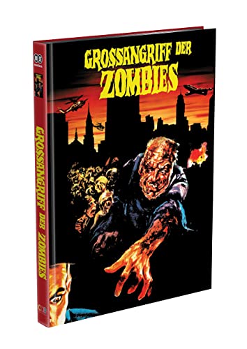 GROSSANGRIFF DER ZOMBIES - 4-Disc Mediabook Cover B (Blu-ray + DVD + Bonus-DVD + Soundtrack CD) Limited 999 Edition - Uncut